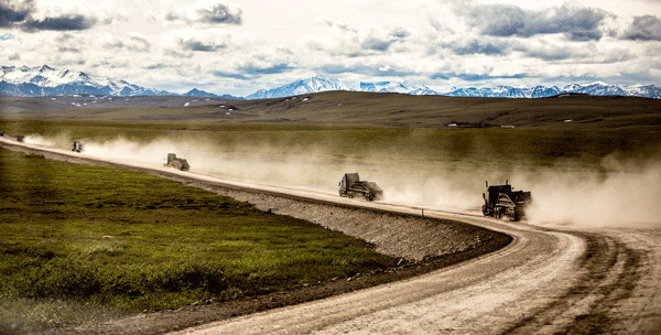 Dalton Highway MP 274-289. Near the Kuparuk River. By Shelley Potter, Alaska, Alaska DOT&PF